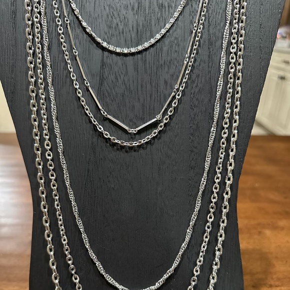 Jewelry - Silver Chain Ensemble - Dazzling